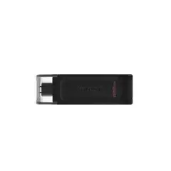KINGSTON - Memoria Usb Tipo C 128gb Negro Dt70128gb