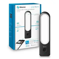 STEREN - Cámara de seguridad Wi-Fi Ethernet FullHD fija con reflector CCTV-550