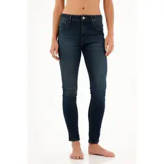 TENNIS - Jean Super Slim azul para mujer