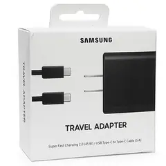 SAMSUNG - CARGADOR SUPER CARGA RAPIDA S24 Y S25 ULTRA 45W ORIGINAL