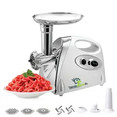 UNIVERSAL ROYAL - Molino Eléctrico Para Carnes Y Granos Con Cuchillas Duales