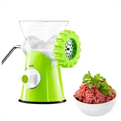 GENERICO - Molino Manual Para Carne Y Embutidos De Acero Inoxidable