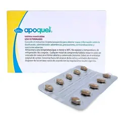 ZOETIS - Apoquel Masticable 5.4 mg X 20 Tabletas