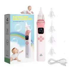 GENERICO - Aspirador Nasal Electrico Recargable Musical Para Bebe