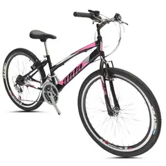 ATILA - Bicicleta Para Niña 24 Rines en Aluminio 18 Cambios Negro