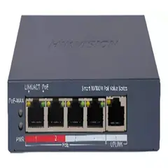 HIKVISION - DS-3E1105P-EI/M - Switch Poe 4 Ptos A 10/100m, Gestión Remota