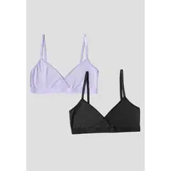FORMAS INTIMAS - Top Paq X2 Mujer Multicolor Fi 4590