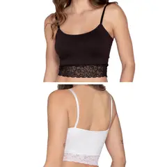 FORMAS INTIMAS - Top Paq X2 Mujer Multicolor Fi 92991