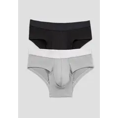 FORMAS INTIMAS - Brief Paq X2 Infantil Masculino Bicolor Fi 110009
