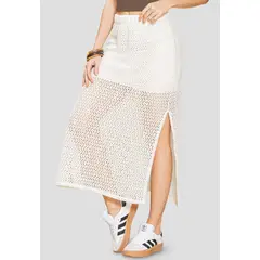 RUTTA - Falda Larga Mujer Crudo 110713