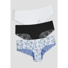 FORMAS INTIMAS - Cachetero Paq X3 Mujer Multicolor Fi 110000