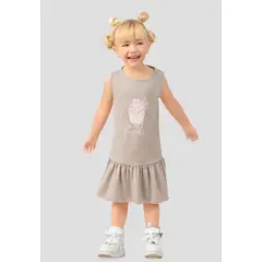 MARKETING PERSONAL - Vestido Infantil Femenino Mocca Mp 104104