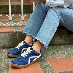 CALZADO TRIUNFO - Tenis Alicia - Azul Oscuro -