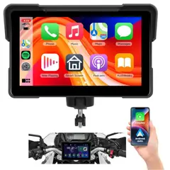 GENERICO - Pantalla Carplay Para Moto 7 Pulgadas, Rimoody Impermeable