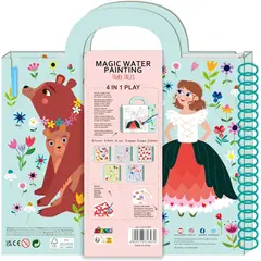 JUGANDO Y EDUCANDO - Libro Didáctico De Pintura Mágica Con Agua Para Niños