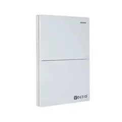 VOLT - Interruptor De Lujo Doble Conmutable 10a 125v Linea Gemini Blanco