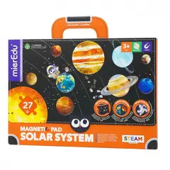JUGANDO Y EDUCANDO - Juego Didáctico Pizarra Magnética Sistema solar Para Niños