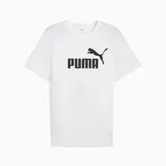 PUMA - Tshirt Camisa Marca Ess Logo Tee Original Blanco Hombre