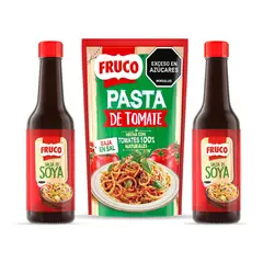 FRUCO - Salsa Soya X2 +Pasta de Tomate