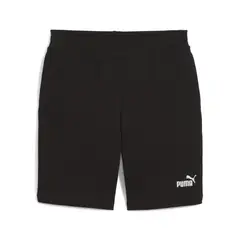 PUMA - Short Deportivo Marca Logo Slim Original Negro Hombre