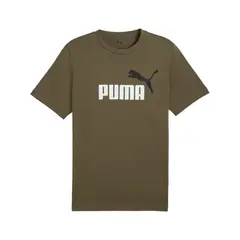 PUMA - Tshirt Camisa Marca Ess 2 No 1 Original Café Hombre