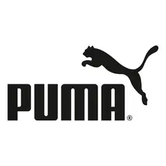 PUMA - Short Deportivo Marca High-Waist Original Negro Mujer