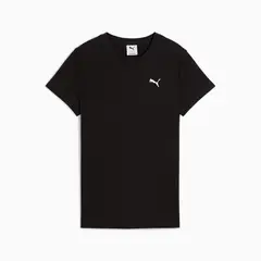 PUMA - Tshirt Camisa Marca Elevated Rib Original Negro Mujer