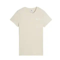 PUMA - Tshirt Camisa Marca Elevated Rib Original Blanco Mujer