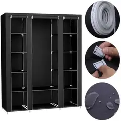 GENERICO - Closet Armable Portatil Entrepaños Tela Ecologica 10 Estante