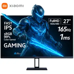 XIAOMI - Monitor G27i 27” FHD 165Hz 1ms HDMIDP FreeSync y Diseño Gamer