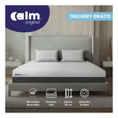 CALM - Colchón Original Queen Ortopédico con Memory Foam