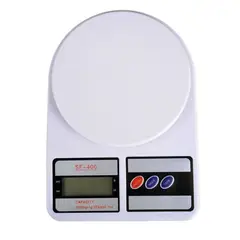 GENERICO - Gramera Digital 10 Kg 10000 Gr Balanza Bascula Electronica