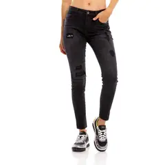PILATOS - Jean Stretch Para Mujer