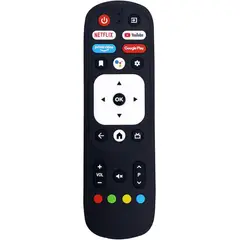 GENERICO - CONTROL REMOTO COMPATIBLE CON SMART TV JVC SIN COMANDO DE VOZ AD1774