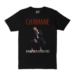 CREACIONES NU CROWN - Camiseta Chayanne Foto Sentado Bailemos Otra Vez Hombre Nu Crown