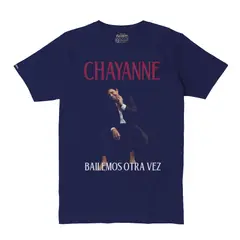 CREACIONES NU CROWN - Camiseta Chayanne Foto Sentado Bailemos Otra Vez Hombre Nu Crown