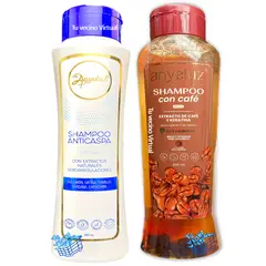ANYELUZ - Shampoo Anticaspa Y de Cafe