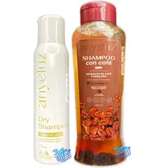 ANYELUZ - Shampoo Seco y Shampoo De Cafe