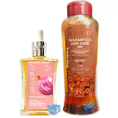ANYELUZ - Shampo Cafe y Tonico de Cebolla
