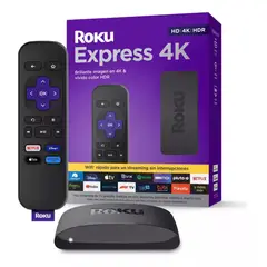 ROKU - 4k Express 4K 3940 estándar 4K con 1GB de memoria RAM