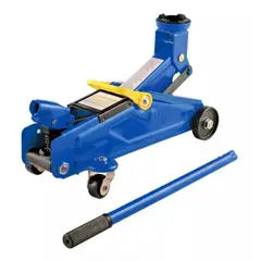 GENERICO - Gato Hidráulico 2 Toneladas Máximas de peso Maletín Gris