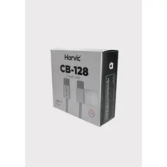 GENERICO - Cable Tipo C A Tipo C 1M 60W Harvic Reforzado