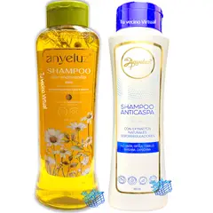 ANYELUZ - Shampoo Anticaspa y manzanilla