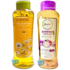 ANYELUZ - Shampoo Cebolla y Manzanilla x2
