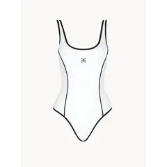 CELEIT - CELĒIT VESTIDO DE BAÑO BLANCO