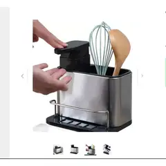 GENERICO - Dispensador de Jabón metalico alta calidad