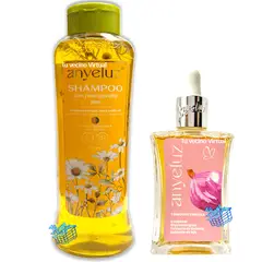ANYELUZ - Shampoo Manzanilla y Tonico Capilar Cebolla