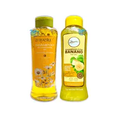 ANYELUZ - Shampoo Manzanilla y Banano X2