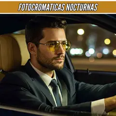 BUHO PARIS - Gafas Transition Polarizadas - Para Conducir De Noche - Gm02