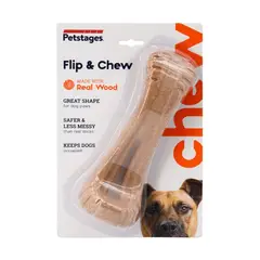 PETSTAGES - Dogwood Flip & Chew Bone - Juguete Mordedero talla M